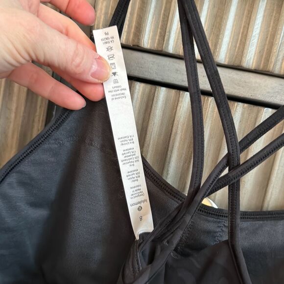 Lululemon Free To Be Tank Incognito Camo Multi Grey size 8 - Picture 10 of 10